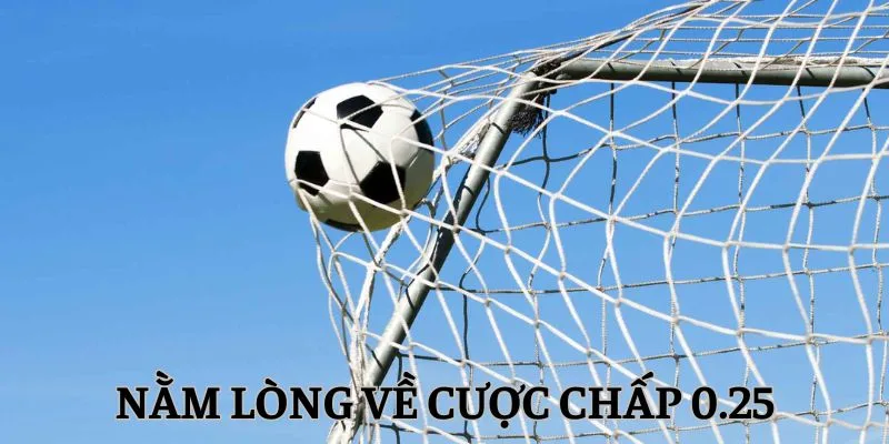 Nằm lòng về cược chấp 0.25