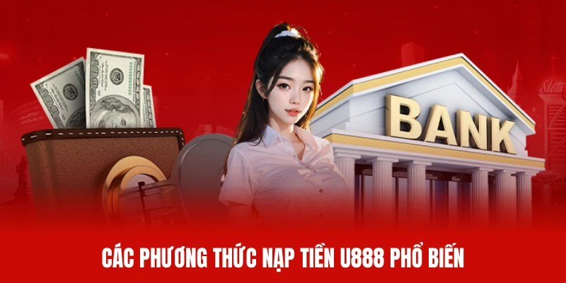Điểm danh 3 phương thức nạp tiền U888 phổ biến nhất