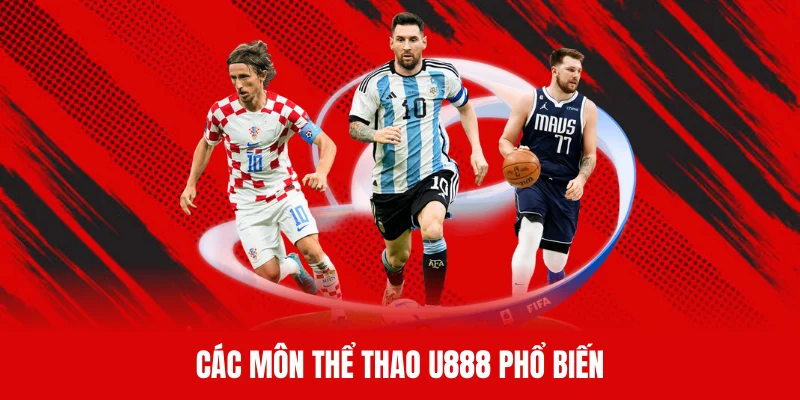 Điểm danh các bộ môn thể thao U888 nên trải nghiệm